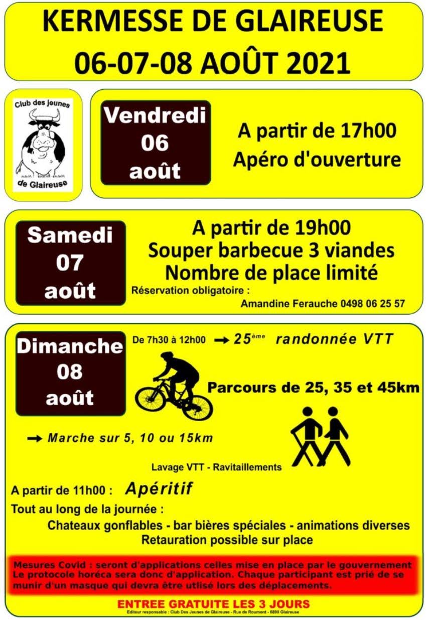 Randonn es VTT dans l Est Rando VTT et marche de Glaireuse le 08